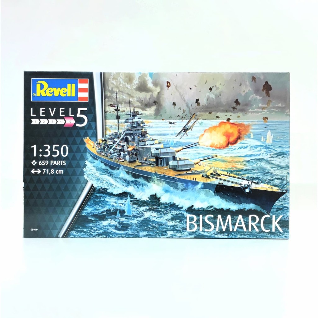 Maqueta destructor Bismarck - 1:350