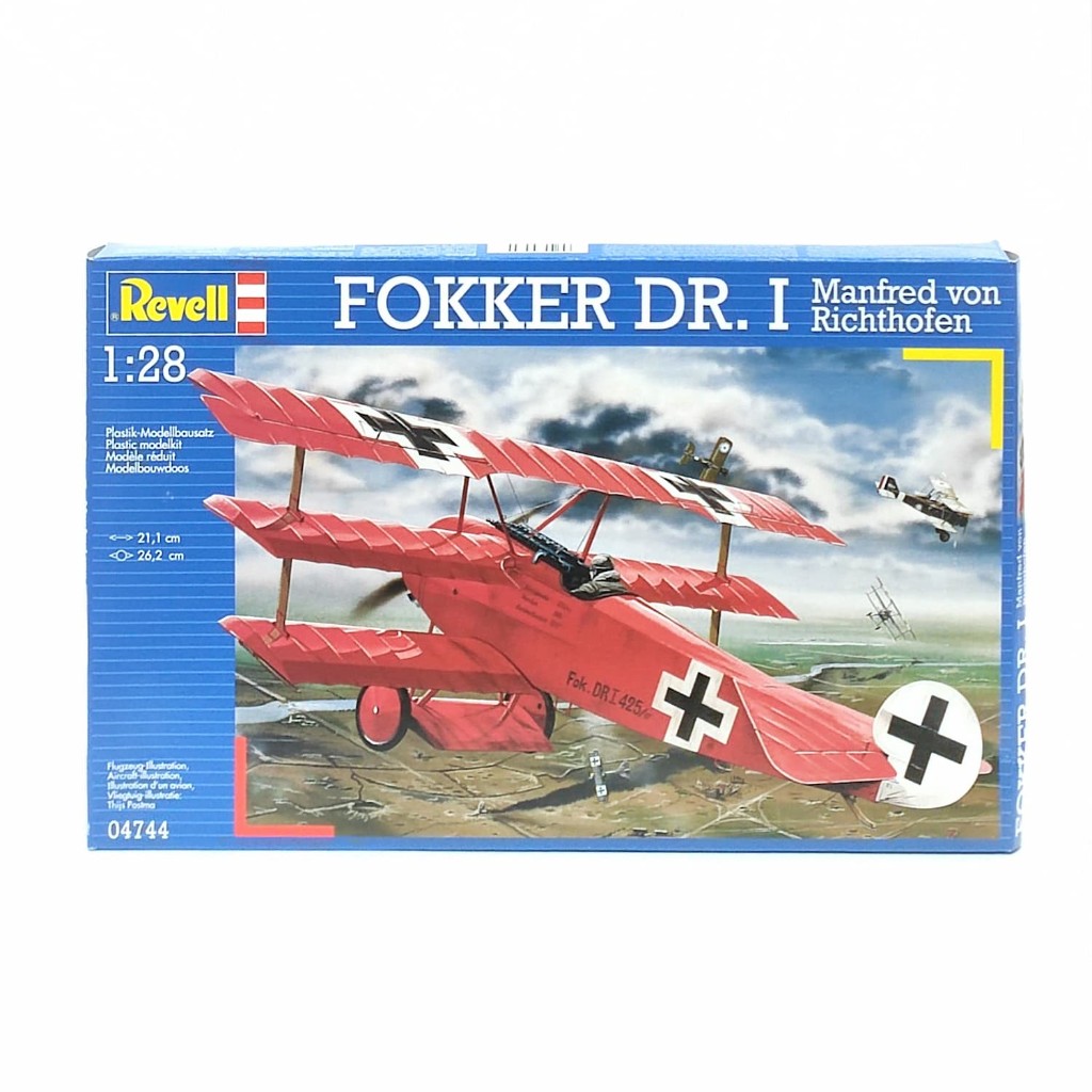 Maqueta avión Fokker DR. I  - Escala 1:28